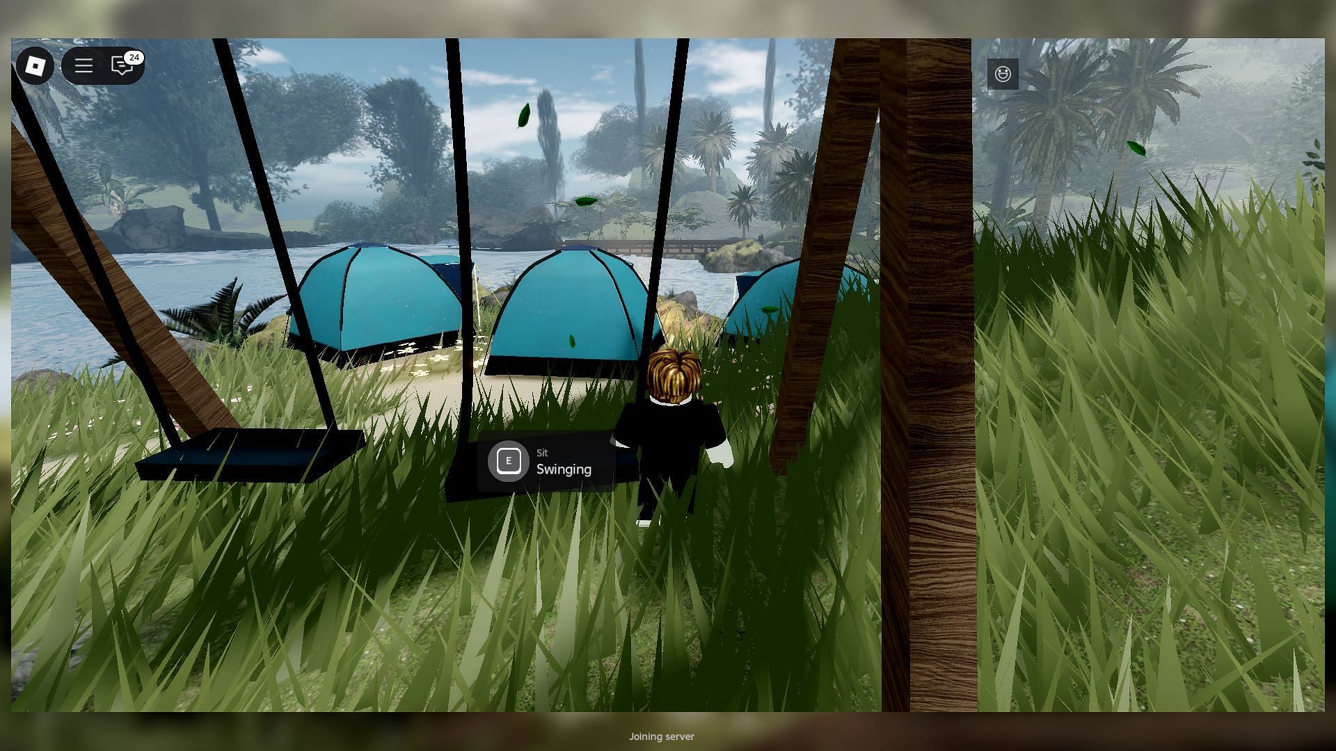Swing in Singgalang (Image via Roblox)